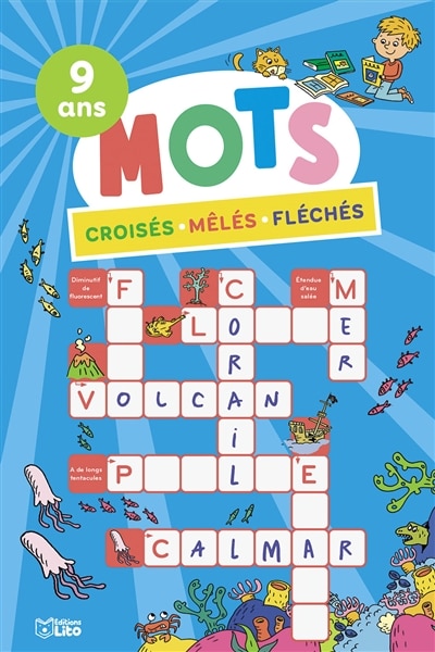 Front cover_Mots croisés, mêlés, fléchés