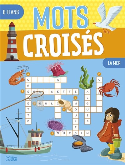 La mer: mots croisés