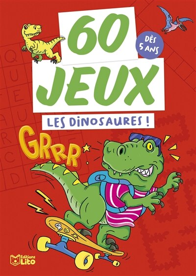 Front cover_Les dinosaures !