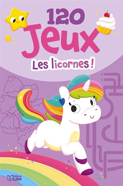 Front cover_120 jeux : les licornes !
