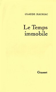 Couverture_Le Temps immobile