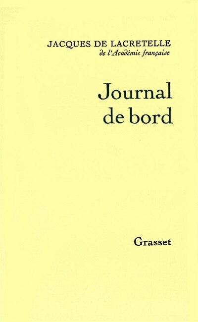 Front cover_Journal de bord