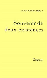 Front cover_Souvenir de deux existences