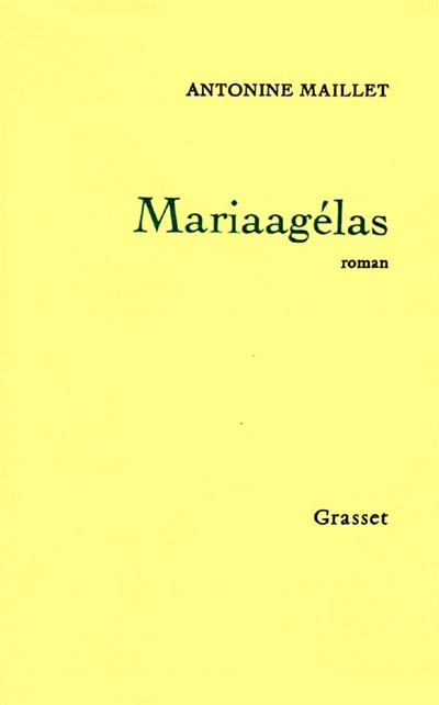 Front cover_Mariaagélas