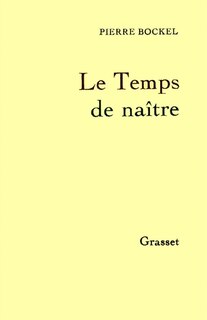 Front cover_Le Temps de naitre