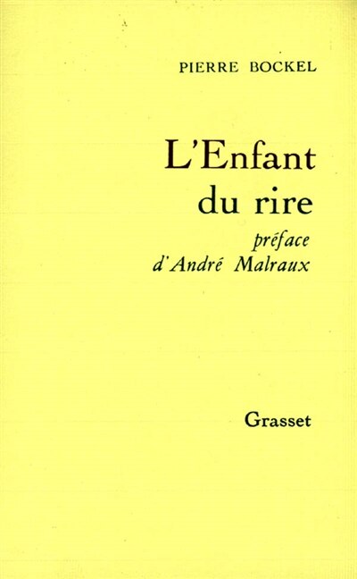 Front cover_L' Enfant du rire