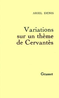 Front cover_Variations sur un thème de Cervantès