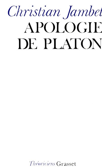 Front cover_Apologie de Platon