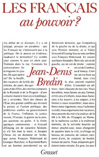 Front cover_Les Français au pouvoir