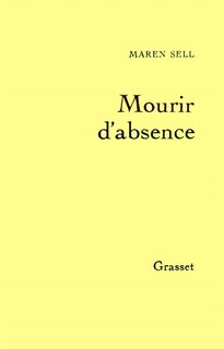 Front cover_Mourir d'absence
