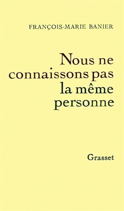 Front cover_Nous ne connaissons pas la même personne