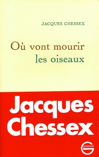 Front cover_Où vont mourir les oiseaux ?