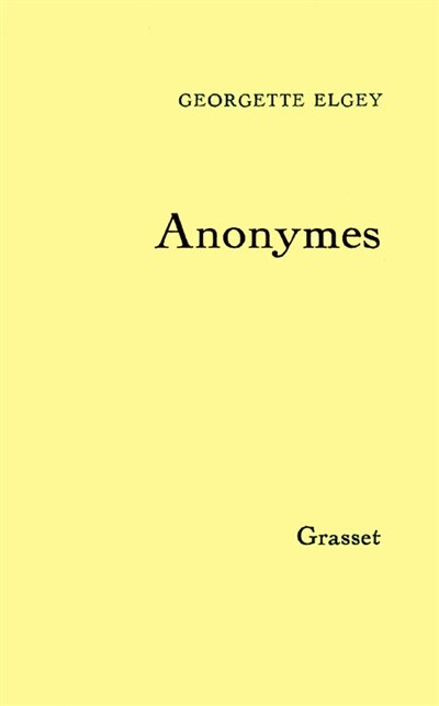 Front cover_Anonymes