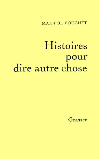 Front cover_Histoires pour dire autre chose