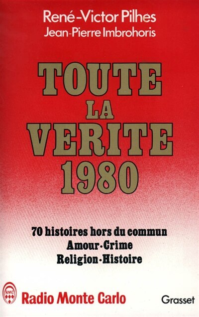 Front cover_Toute la v&eacute;rit&eacute; 1980