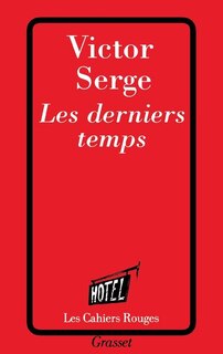 Front cover_Les derniers temps