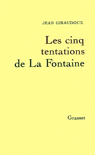 Couverture_Les Cinq tentations de La Fontaine