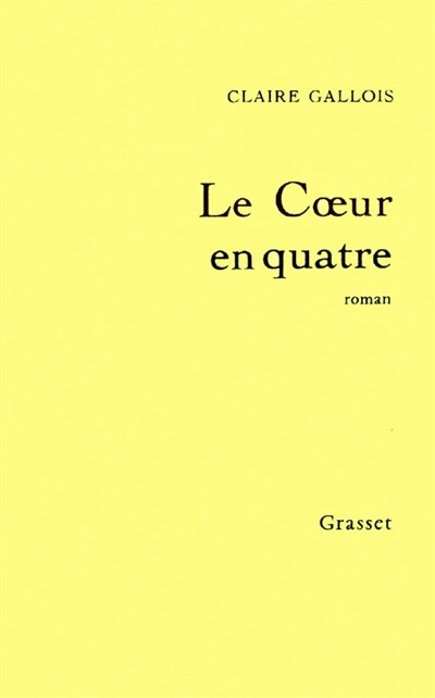 Front cover_Le Coeur en quatre