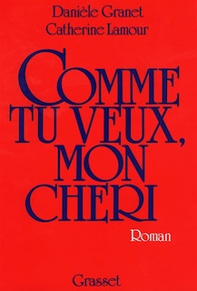 Front cover_Comme tu veux, mon chéri