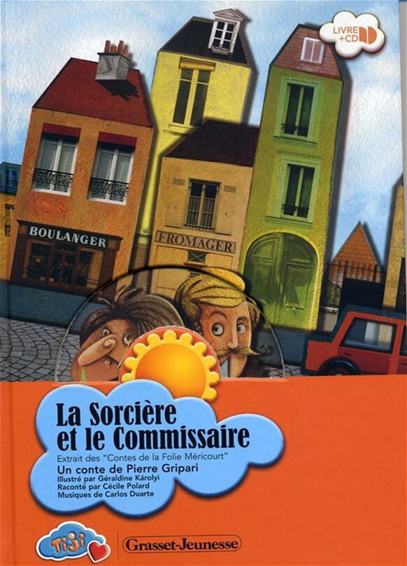 Front cover_La sorcière et le commissaire