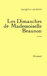 Couverture_Les dimanches de Mademoiselle Beaunon