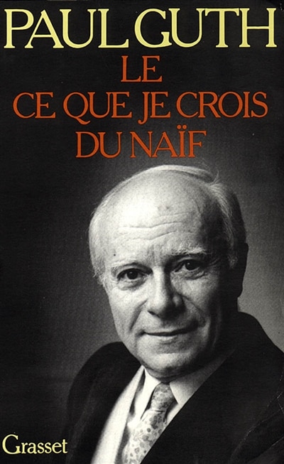 Front cover_Le Ce que je crois du naïf