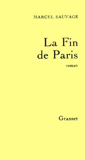 Front cover_La Fin de Paris