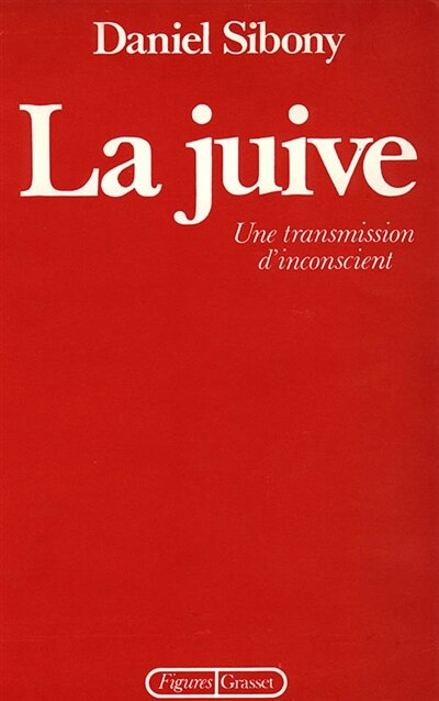 Front cover_La Juive, une transmission d'inconscient