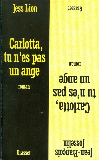 Couverture_Carlotta, tu n'es pas un ange