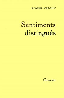 Front cover_Sentiments distingués