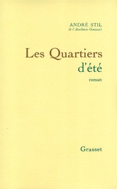 Couverture_Les Quartiers d'été