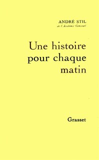 Front cover_Une Histoire pour chaque matin