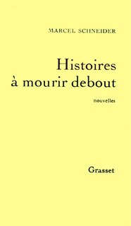 Front cover_Histoires à mourir debout
