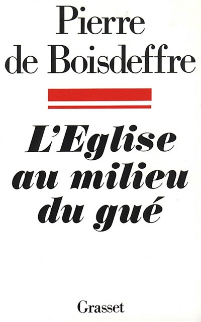 Front cover_L' Eglise au milieu du gué