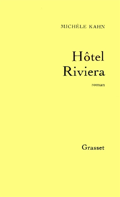 Front cover_Hôtel Riviera