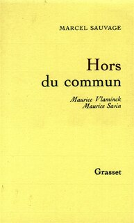 Front cover_Hors du commun
