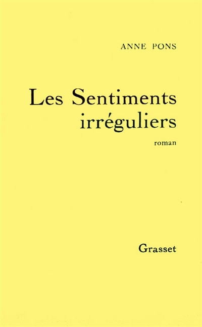 Couverture_Les sentiments irréguliers