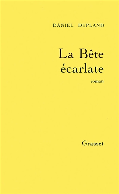 Front cover_La Bête écarlate