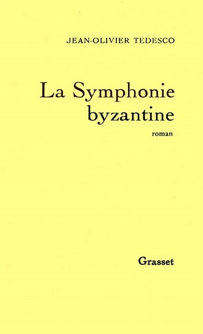 Front cover_La Symphonie byzantine