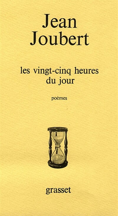 Front cover_Les Vingt-cinq heures du jour