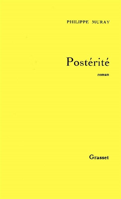 Front cover_Postérité