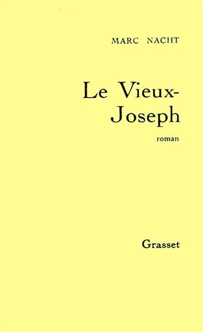 Front cover_Le Vieux-Joseph