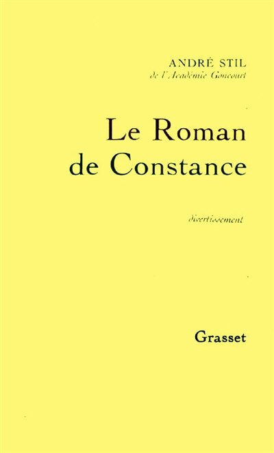 Couverture_Le Roman de Constance