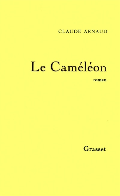 Front cover_Le caméléon