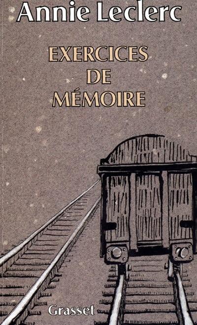 Front cover_Exercices de mémoire