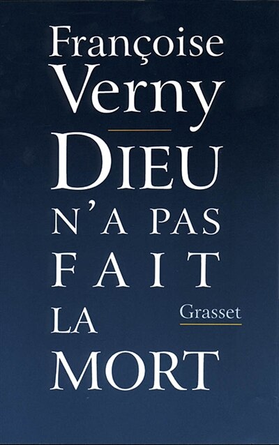 Front cover_Dieu n'a pas fait la mort