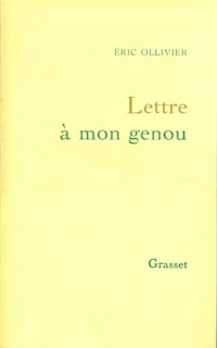 Front cover_Lettre à mon genou