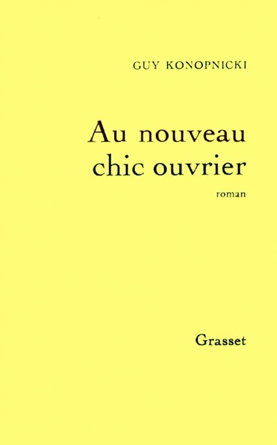 Front cover_Au nouveau chic ouvrier