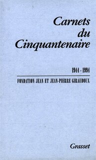 Front cover_Carnets du cinquantenaire