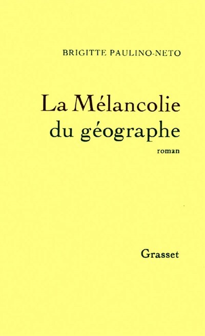 Front cover_La Mélancolie du géographe